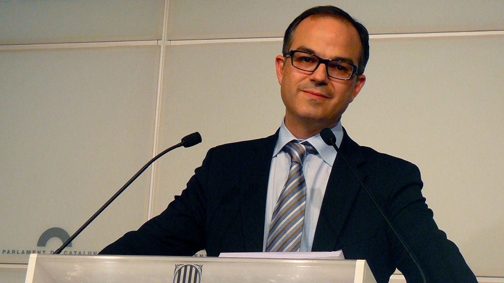 Jordi Turull, consejero de Presidenta y portavoz de la Generalitat de Cataluña