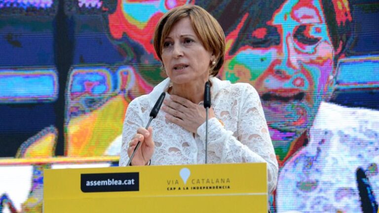 Carme Forcadell, presidenta del Parlament de Cataluña