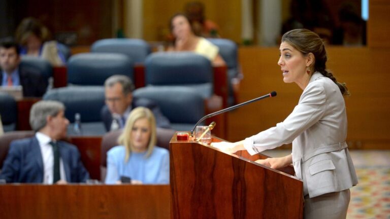 Lorena Ruiz-Huerta, diputada de Podemos en la Comunidad de Madrid