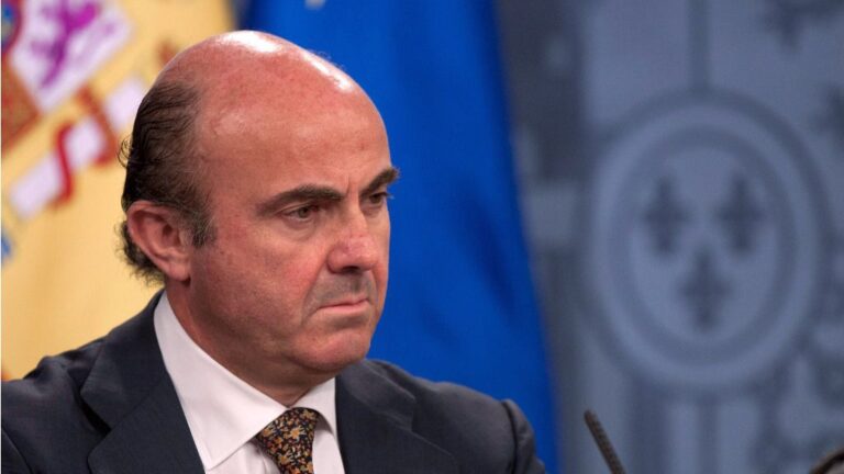 Luis de Guindos, ministro de Economía