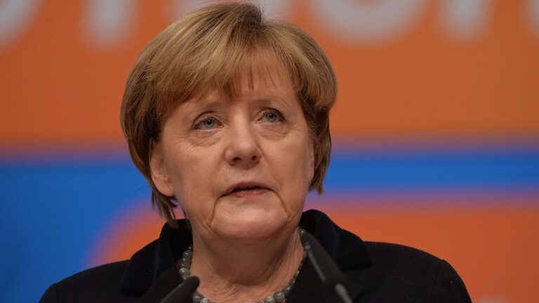 Angela Merkel, canciller de Alemania