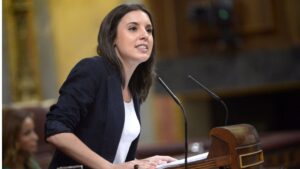 Irene Montero, portavoz de Podemos en el Congreso de los Diputados