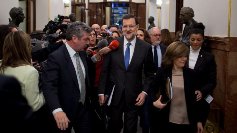 Mariano Rajoy y Soraya Sáenz de Santamaría