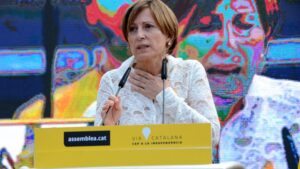 Carme Forcadell, presidenta del Parlament de Cataluña