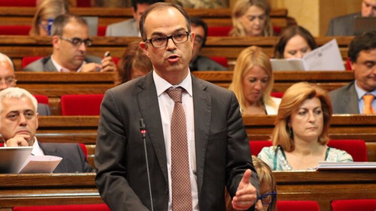 Jordi Turull, consejero de Presidenta y portavoz de la Generalitat de Cataluña