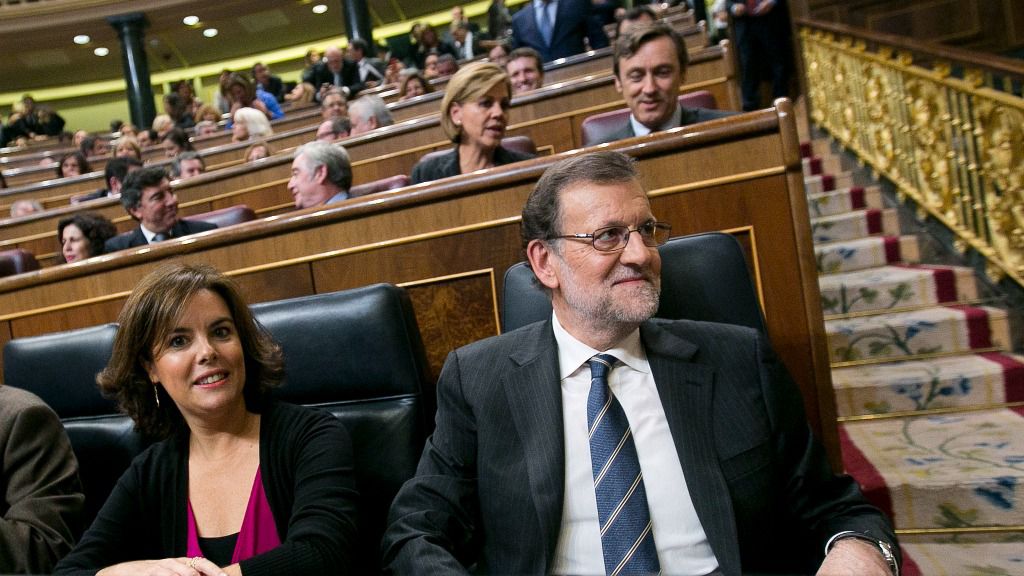 Mariano Rajoy y Soraya Sáenz de Santamaría