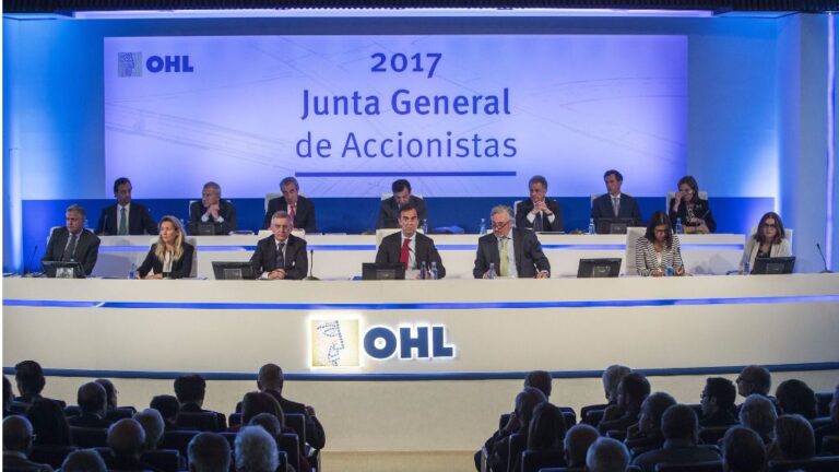 Junta de accionistas de OHL