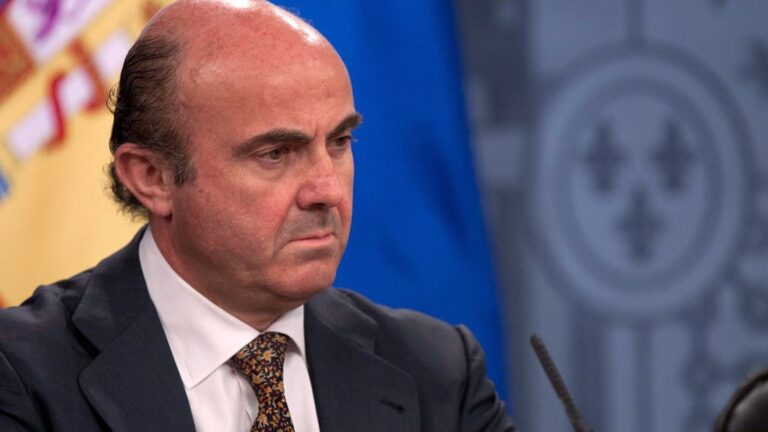 Luis de Guindos, ministro de Economía