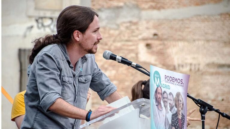 Pablo Iglesias, secretario general de Podemos