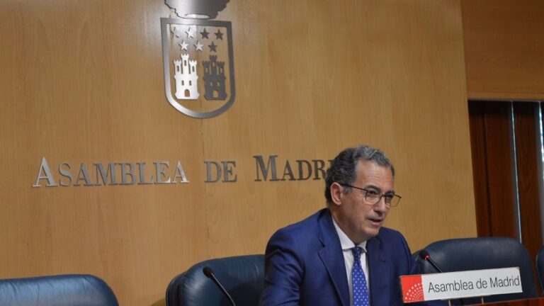 Enrique Ossorio, portavoz del PP en la Asamblea de Madrid