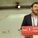 Óscar Puente, portavoz de la ejecutiva federal del PSOE