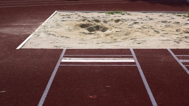 Foso de longitud de atletismo