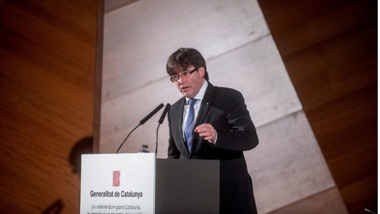 Carles Puigdemont, presidente de la Generalitat