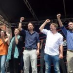 Acto de Unidos Podemos en 2016.