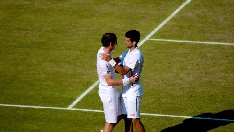 Andy Murray y Novak Djokovic