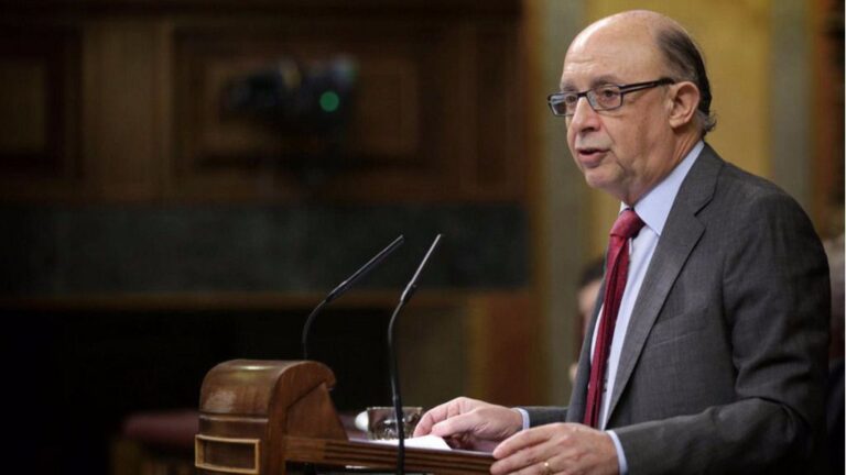 Cristobal Montoro, ministro de Hacienda y Función Pública