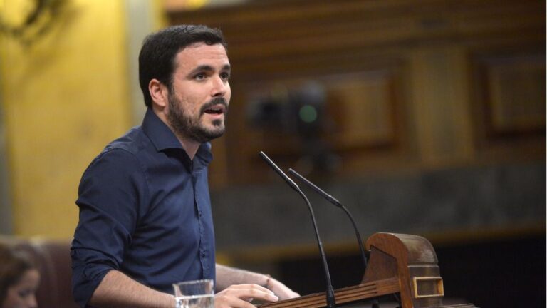 Alberto Garzón, diputado de Unidos Podemos