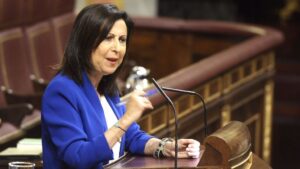 Margarita Robles, portavoz del PSOE en el Congreso