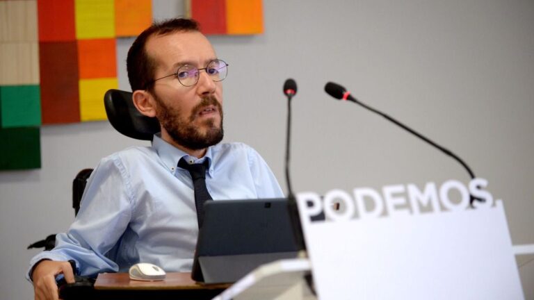 Pablo Echenique, secretario de Organización de Podemos