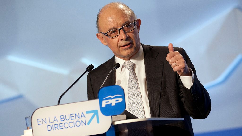 Cristobal Montoro, ministro de Hacienda y Función Pública