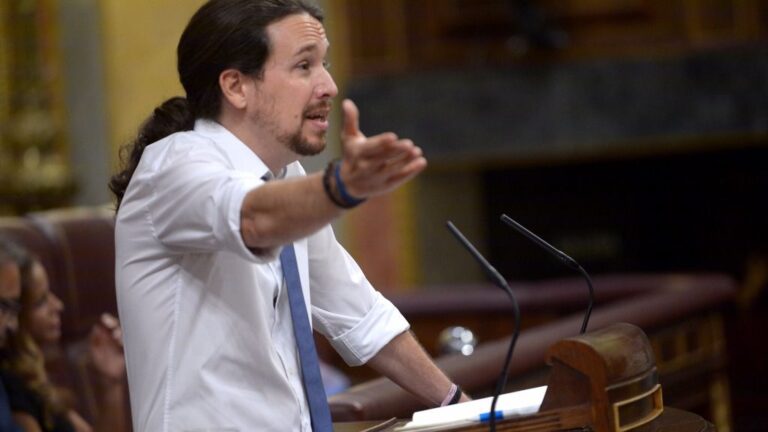 Pablo Iglesias, secretario general de Podemos