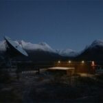 Antena de la Asociación Científica Europea de Radares de Dispersión Incoherente ubicada en Tromsø, Noruega
