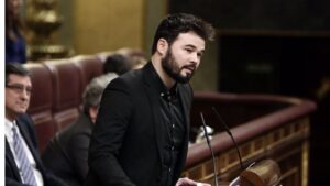 Gabriel Rufián, diputado de ERC.