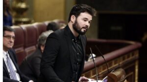 Gabriel Rufián, diputado de ERC.