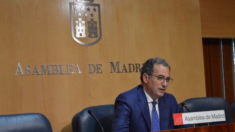 Enrique Ossorio, portavoz del PP en la Asamblea de Madrid