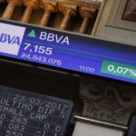 Bolsa de Madrid BBVA