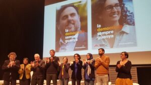 Presentación de la campaña de ERC.