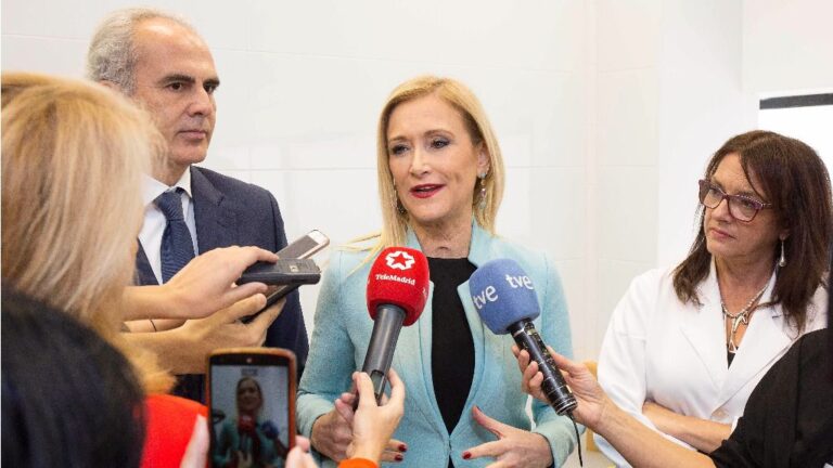 Cristina Cifuentes, presidenta de la Comunidad de Madrid