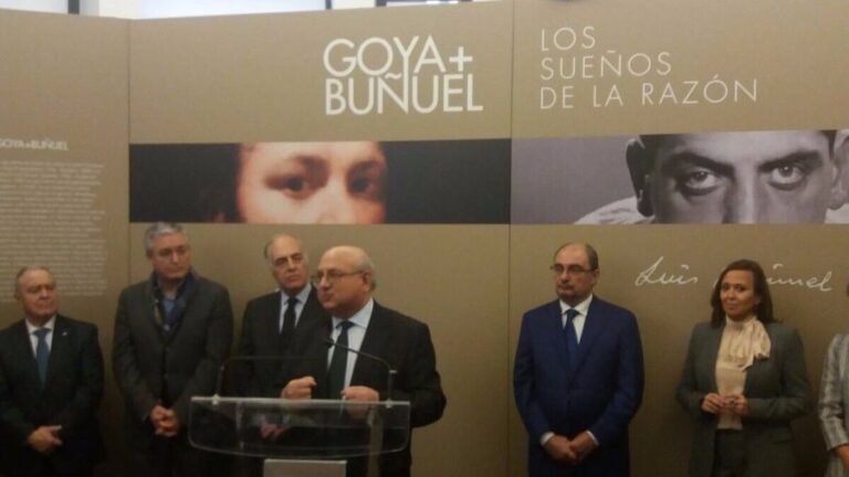 Inauguración de la exposición.