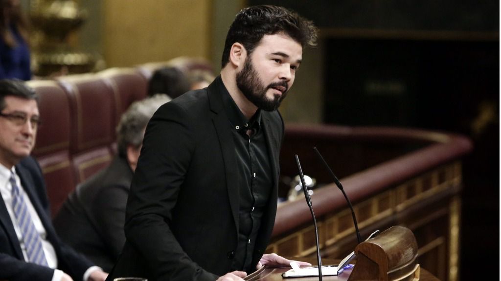 Gabriel Rufián, diputado de ERC.