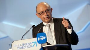 Cristobal Montoro, ministro de Hacienda y Función Pública