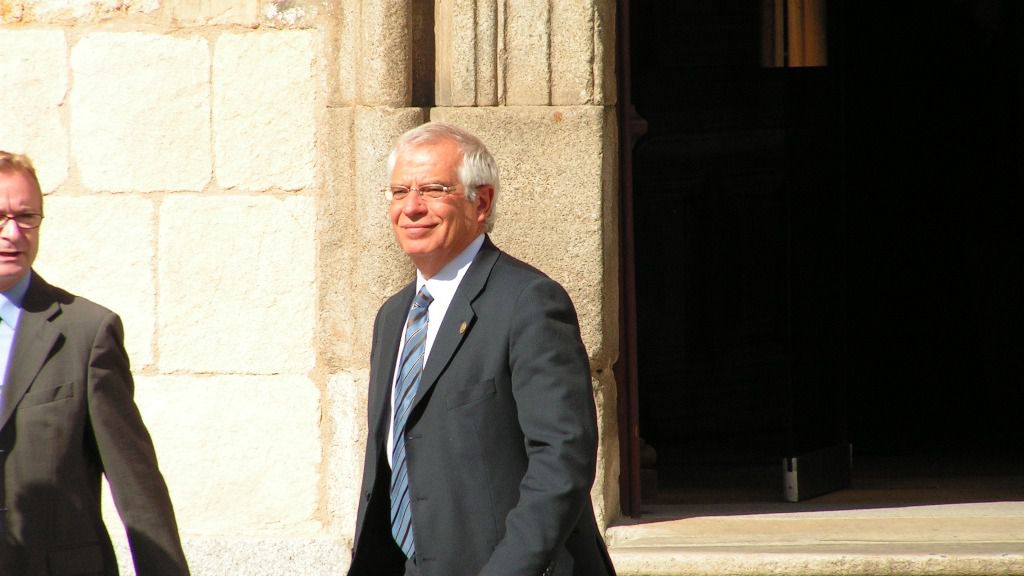 Josep Borrell, exministro de Obras Públicas