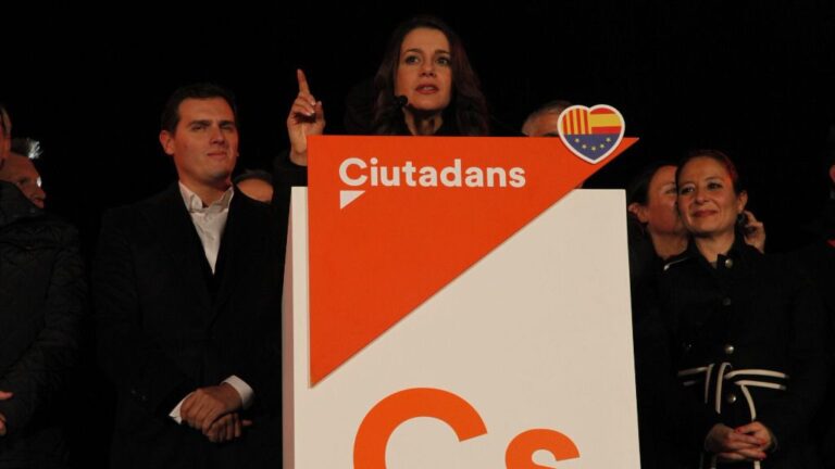 Inés Arrimadas, líder de Ciudadanos en Cataluna