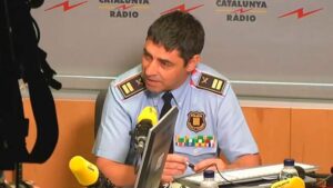 Josep Lluís Trapero, mayor de los Mossos d’Esquadra
