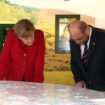 Angel Merkel y Martin Schulz