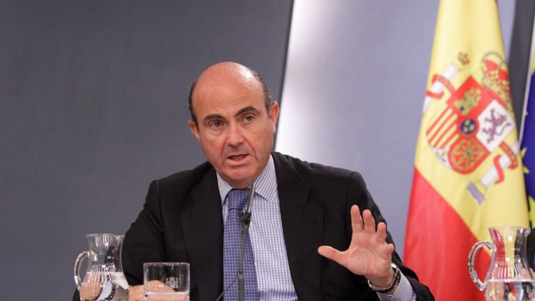 Luis de Guindos, ministro de Economía