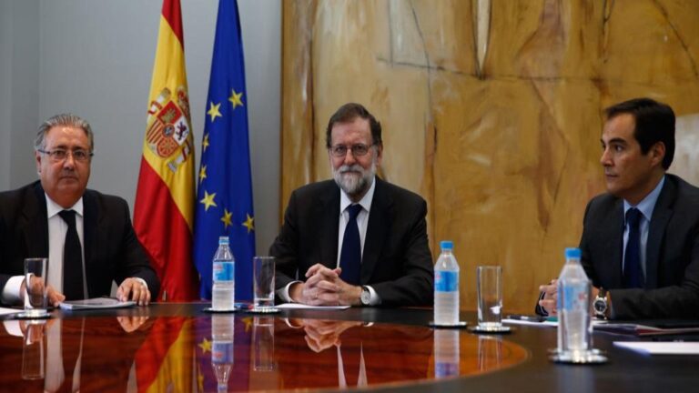 Mariano Rajoy, Juan Ignacio Zoido y José Antonio Nieto