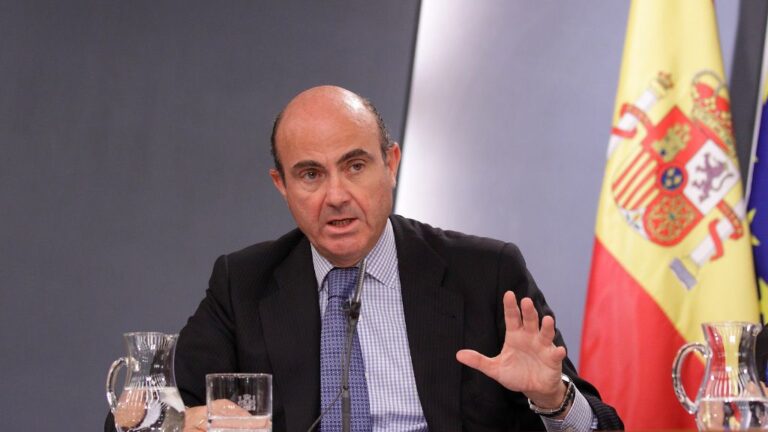 Luis de Guindos, ministro de Economía