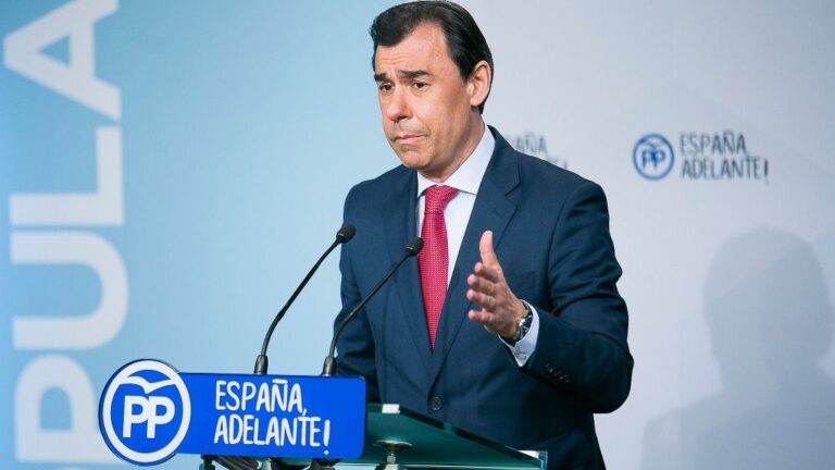 Fernando Martínez Maillo, coordinador general del PP