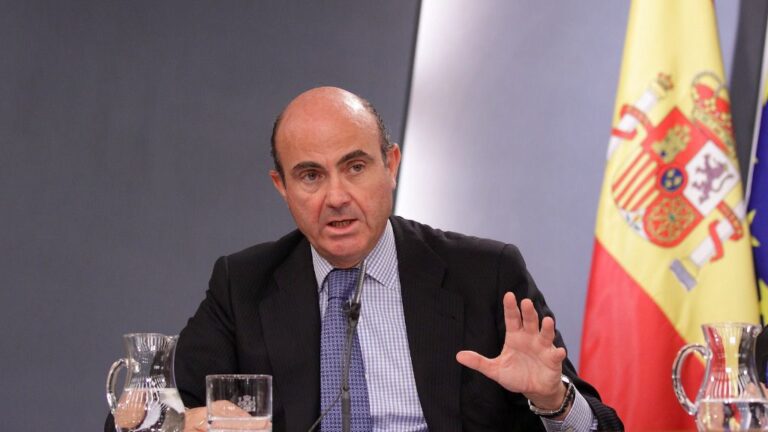 Luis de Guindos, ministro de Economía