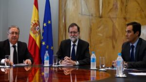 Mariano Rajoy, Juan Ignacio Zoido y José Antonio Nieto