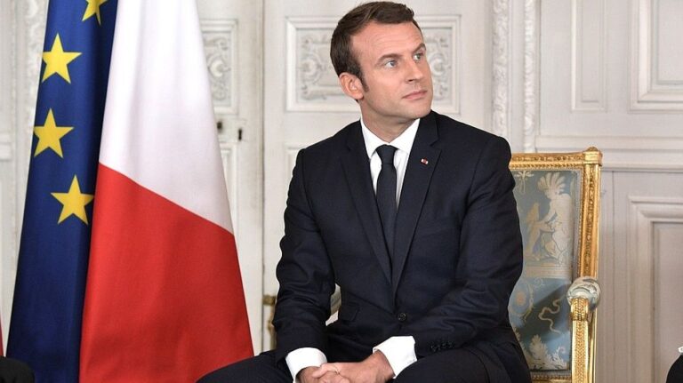 Emmanuel Macron, presidente de Francia