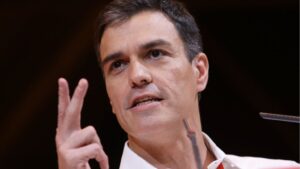 Pedro Sánchez, secretario general del PSOE