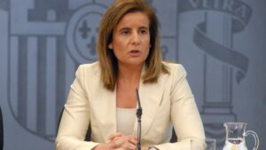 F&aacute;tima B&aacute;&ntilde;ez, ministra de Empleo
