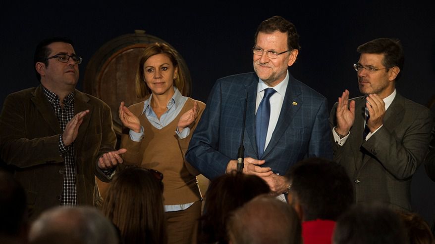 Rajoy, Cospedal y Catalá.