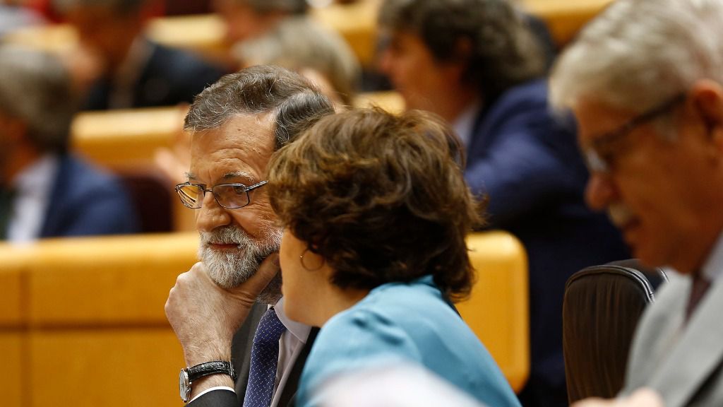 Mariano Rajoy y Soraya Sáenz de Santamaría